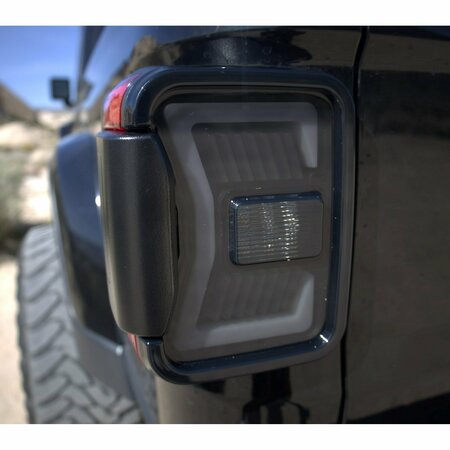 Renegade Led Tail Light  Black / Smoke CTRNG0668-BS-SQ